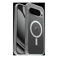 OtterBox Symmetry Clear Magnets Google Pixel 10/Pixel 10 Pro Case Clear (77-98095) DROP+ 3X Military Standard 7 Years Warranty