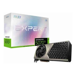 MSI nVidia GeForce RTX 5070 Ti 16G EXPERT OC PCI Express Gen 5 Boost: 2482 MHz CUDA 8960 Units 16GB GDDR7 HDMI x 1