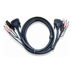 Aten 2L-7D03U DVI KVM Cable 3m Aten 2L-7D03U DVI KVM Cable 3m