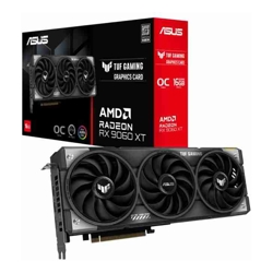 Asus AMD Radeon TUF-RX9060XT-O16G-GAMING RX 9060 XT 16GB GDDR6 OC Edition 128-bit 20 Gbps PCI Express 5.0