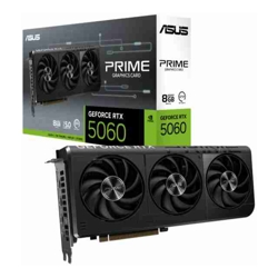 Asus nVidia GeForce PRIME-RTX5060-8GRTX5060 8GB GDDR7 2497 MHz Boost Clock RAM 28Gbps 613 AI TOPs Digital Max Resolution