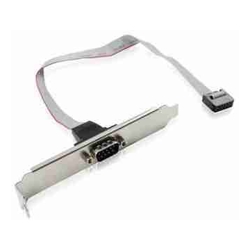 Server Generic DB9 Serial Header Cable with Bracket 30cm cable length