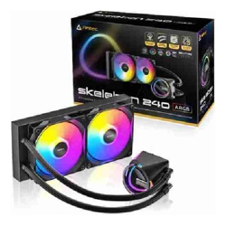 Antec Skeleton 240 ARGB All-in-One Liquid Cooler 240mm PWM ARGB fans 2000RPM 72.29CFM Intel/AMD support 32dB aluminum radiator 3Y warranty