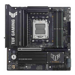 Asus AMD TUF GAMING B650EM-PLUS WIF (AM5) Micro-ATX Motherboard DDR5(4x) 12+2+1 Power Stages PCIe 5.0 3x M.2 Front USB-C 2.5Gb LAN Wi-Fi 6E