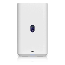 Ubiquiti UNAS 2 White UniFi Network Attached Storage (2) 3.5&quot; HDD Bays 2.5 GbE Networking USB-C Connectivity Included PoE++ Adapter Compact Foot