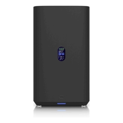 Ubiquiti UNAS 4 Black UniFi Network Attached Storage(4) 2.5/3.5&quot;HDD Bays (2)M.2NVMe SSD 2.5GbE Networking USB-C Conn PoE+++ Adapter Compact