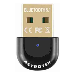 Astrotek AT-USB-BLUETOOTH5 AC600 Mini Wireless USB Adapter Dual-Band 2.4+5.8GHz USB2.0 Male 1 Year Warranty	