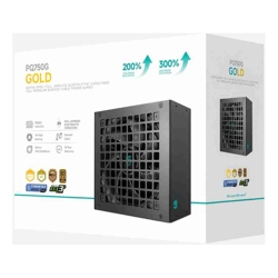 Deepcool PQ750G 750W Gamer Storm 80+ Gold/Cybenetics Fully Modular ATX Power Supply 120mm Fan Japanese Capacitors DC to DC ATX12V V3.1