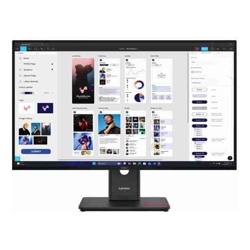 Lenovo ThinkVision T32H-30 31.5&quot;/32&quot; 60Hz UHD IPS Monitor 3840x2160 16:9 4ms Height Adjustable Tilt Pivot Swivel HDMI DP USB-C hub LAN RJ45 VESA 3yr