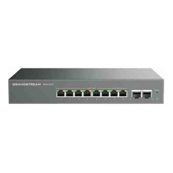 Grandstream LAYER 2-LITE MANAGED MULTI-GIG SWITCH 8 X 2.5 GIGE 2 X 10G SFP 8 X POE/POE