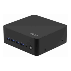 MSI Cubi Z AI 8M with Hawk Point R5 Ryzen 5 8645HS/Up to DDR5/dTPM/2*M.2/2*HDMI/2*USB C 4.0/4*Display/2*LAN/Wifi6E/Card Reader/Power Switch Cable/3Y