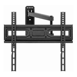 Brateck LPA78-443 Super Economy Full-Motion TV Wall Mount Fit Screen Size: 32&quot;-55&quot; Up to 35 KG Fine Texture Black358x440x420mm (new)