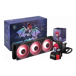 MSI CORELIQUID A17 MLG EDITION 360mm 394x119.6x27.2mm Alu radiator 3x120mm fans 64.89CFM 2050RPM ARGB Gen2 3400RPM pump LGA1851/1700 AM5/AM4