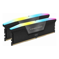 Corsair VENGEANCE RGB 32GB (2x16GB) DDR5 DRAM 6000MT/s CL38 Memory Kit Black