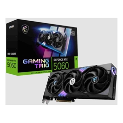 MSI nVidia GeForce RTX 5060 8G GAMING TRIO OC PCI Express Gen 5 x16 Boost: 2625 MHz CUDA 3840 Units 8GB GDDR7 HDMI x 1
