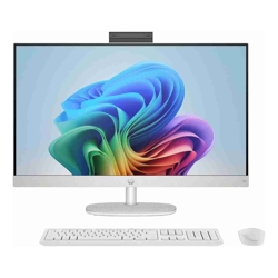 HP All-in-One Desktop PC 27" FHD IPS Display AMD Ryzen AI 7 350 Processor AMD Radeon Graphics 8GB RAM 512GB SSD Windows 11 Home IR FHD Camera Dual Speakers 27-ct2006a