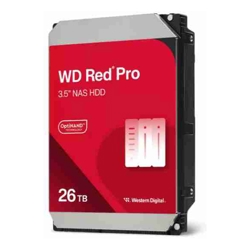 WD Western Digital WDRed Pro NAS Hard Drive 26TB 3.5&quot; 272MB/s 7200 RPM 512MB SATA HD 5yrs warranty