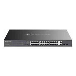 TP-Link | ES228GMP | Omada 28 Port Gigabit Easy Managed Switch with 24 Port PoE+