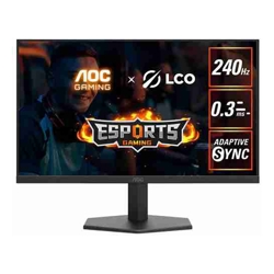 AOC 27G11ZE2-P Budget Gaming 27" FHD IPS Monitor 1920x1080 16:9 0.3ms 240Hz Adaptive Sync 1x HDMI 1xDP VESA Tilt 3 Year Warranty