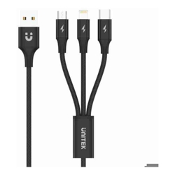 Unitek 1.2m 3-in-1 USB-A to USC-C &amp; More