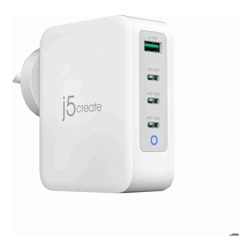 J5create JUP43130 130W GaN USB-C 4-Port