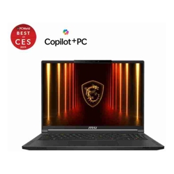 MSI Stealth Series A16 Gaming Notebook 16" QHD AMD Ryzen AI 9 HX 370 Processor DDR5-6400 96GB SSD RTX 5070 GDDR7 8GB Windows11 Pro