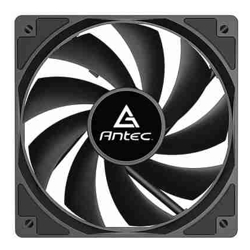 Antec P12 PWM 3PK 120mm PWM hydraulic bearing 1400RPM 60.4CFM 1.29mmHO 12.1-34.49dB 40k h life 4-pin 12V 0.1-0.16A 1-yr warranty