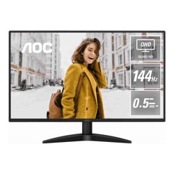 AOC Q27B36X27" IPSQHD 2560x1440@144Hz0.5ms/4ms300cd/m1500:1HDMI 2.0+DP 1.4178VESA100