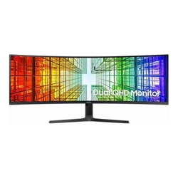 Samsung 49" Curved Dual QHD Monitor32:92xHDMIDPUSB-C2xUSBLANVESA