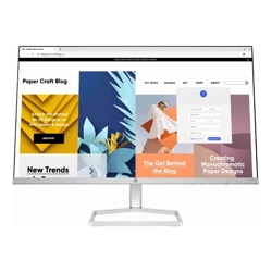 HP 524sw 23.8" FHD IPS Monitor 1920x1080 100Hz HDMI &amp; VGA Tilt Stand White 1 Yr Wty (Ex Demo)