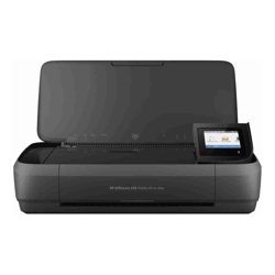 HP OfficeJet 250 A4 Colour Multifunction Inkjet Mobile Printer Print Copy &amp; Scan Rechargeable Battery