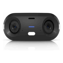 Ubiquiti G6 180 Black Indoor/Outdoor Dual Sensor 16MP PoE+ Camera Multi-TOPS AI Engine  Panoramic 180 Coverage.