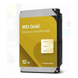 WD Western Digital Gold 12TB 3.5" Enterprise Class SATA 6 Gb/s HDD 7200 RPM Cache Size  256MB 5-Year Limited Warranty