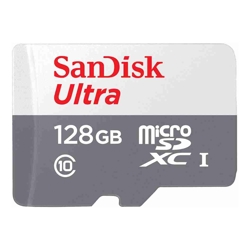 SanDisk 128GB Ultra microSD Card 100MB/s without adapter SDSQUAR-128G-GN3MN