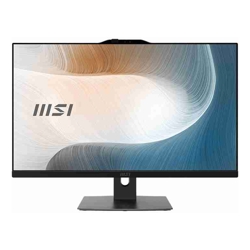 MSI Modern AM272P 1M-1218AU AIO Black 27" Non-Touch W11 i5-120U Iris Xe 64GB DDR5 M.2 NVMe WiFi AX USB-C HDMI webcam (LS)