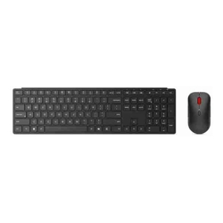 Lenovo Professional Wireless Multi-Mode Pro Keyboard  Mouse Combo Full-Size USB-A Dual Bluetooth 5.3 three-zone DPI US English 3YR WTY