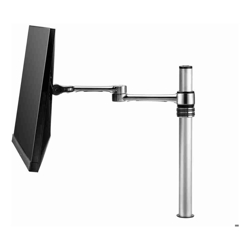 Atdec AF-AT-P Single Swing Arm on Post Silver
