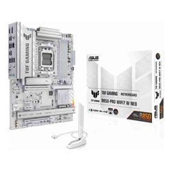 Asus AMD TUF GAMING B850-PRO WIFI7 W NEO AM5 4DIMM 256GB DDR5 8400+MT/s PCIe5.0 x16 x3 M.2 WiFi7 2.5GbE USB 20Gbps HDMI2.1 DP1.4