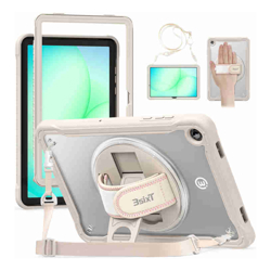 3Sixt Rugged All One Samsung Galaxy Tab A11+ Clear/Beige