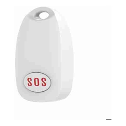 Fanvil KT10 is a compact batteryfree wireless emergency button 433MHz radio frequency waterproof 100000 presses.