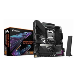 Gigabyte B850M A ELT WF6E AM5 board with B850 chipset DDR5 256GB 16x PCIe5 dual M.2 2.5GbE Wi-Fi 6E DP rich USB SATA 7.1 audio support