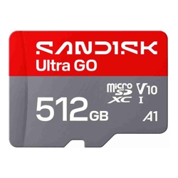 SanDisk 512GB Ultra GO microSD UHS-I Card (SDSQUGN-0512G-GN6MN)