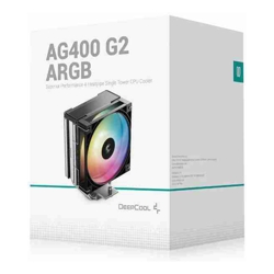 Deepcool AG400 ARGB G2 Superior Performance 4 Heatpipe Single Tower CPU Cooler