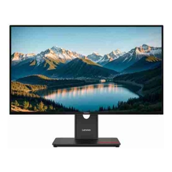 Lenovo 64A6GAR6AU ThinkVision T27Q-40 27" WLED IPS QHD Monitor 2560x1440 16:9 4ms120Hz 1xHDMI 1xDP USB-C VESA Height Adjustable Swivel Pivot Tilt 3 Year Warranty