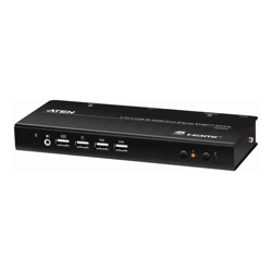 Aten Desktop 2-Port USB 4K HDMI Dual-Display KVMP Switch up to 4096 x 2160 @ 60 Hz Video DynaSync (Cables included)