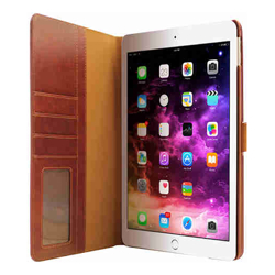 3Sixt Premium Leather Folio iPad Air 2 Brown
