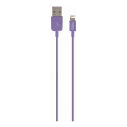 3Sixt Charge &amp; Sync Cable 1.0m Lightning Purple
