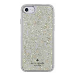 KSNY Clear Glitter iPhone 7+ -Gold
