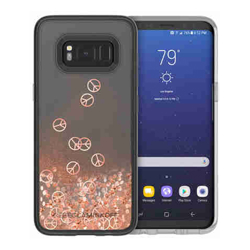 Rebecca Minkoff Glitterfall for Samsung GS8+ Peace