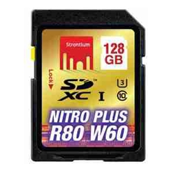 Strontium SD Nitro UHS-1 U3 (Support 4K) 128GB